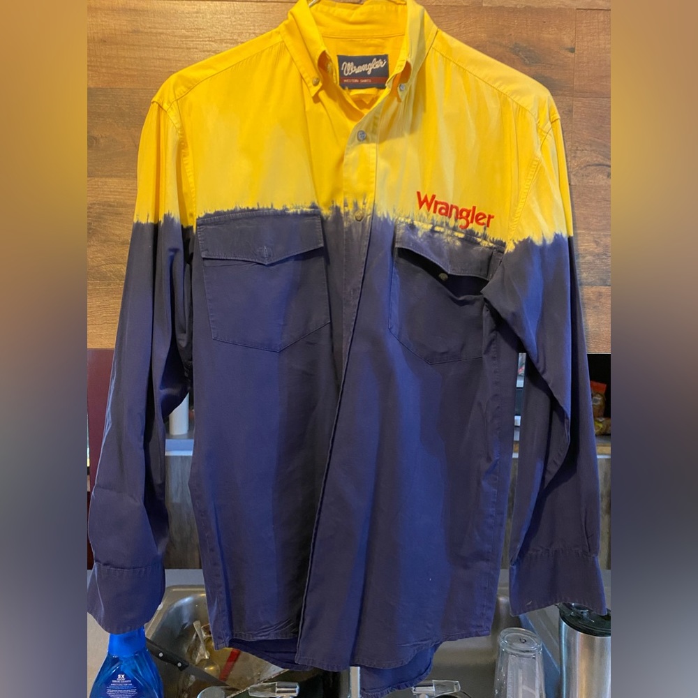 Wrangler rodeo long sleeve shirt